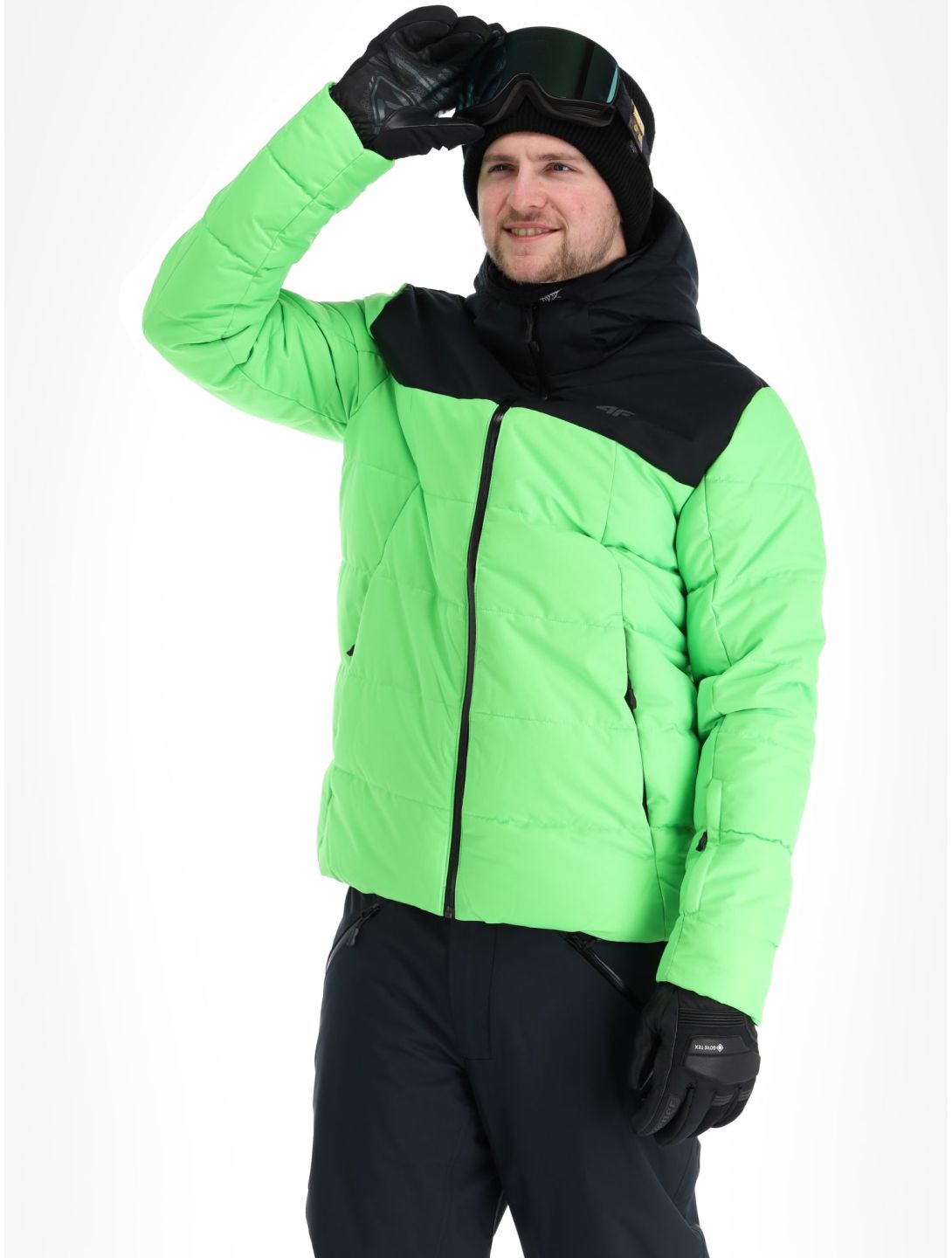 4F, Technical Jacket  M307 Skijacke Herren Canary Green grün 