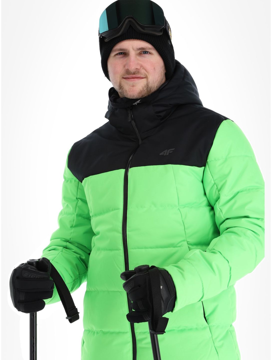 4F, Technical Jacket  M307 Skijacke Herren Canary Green grün 