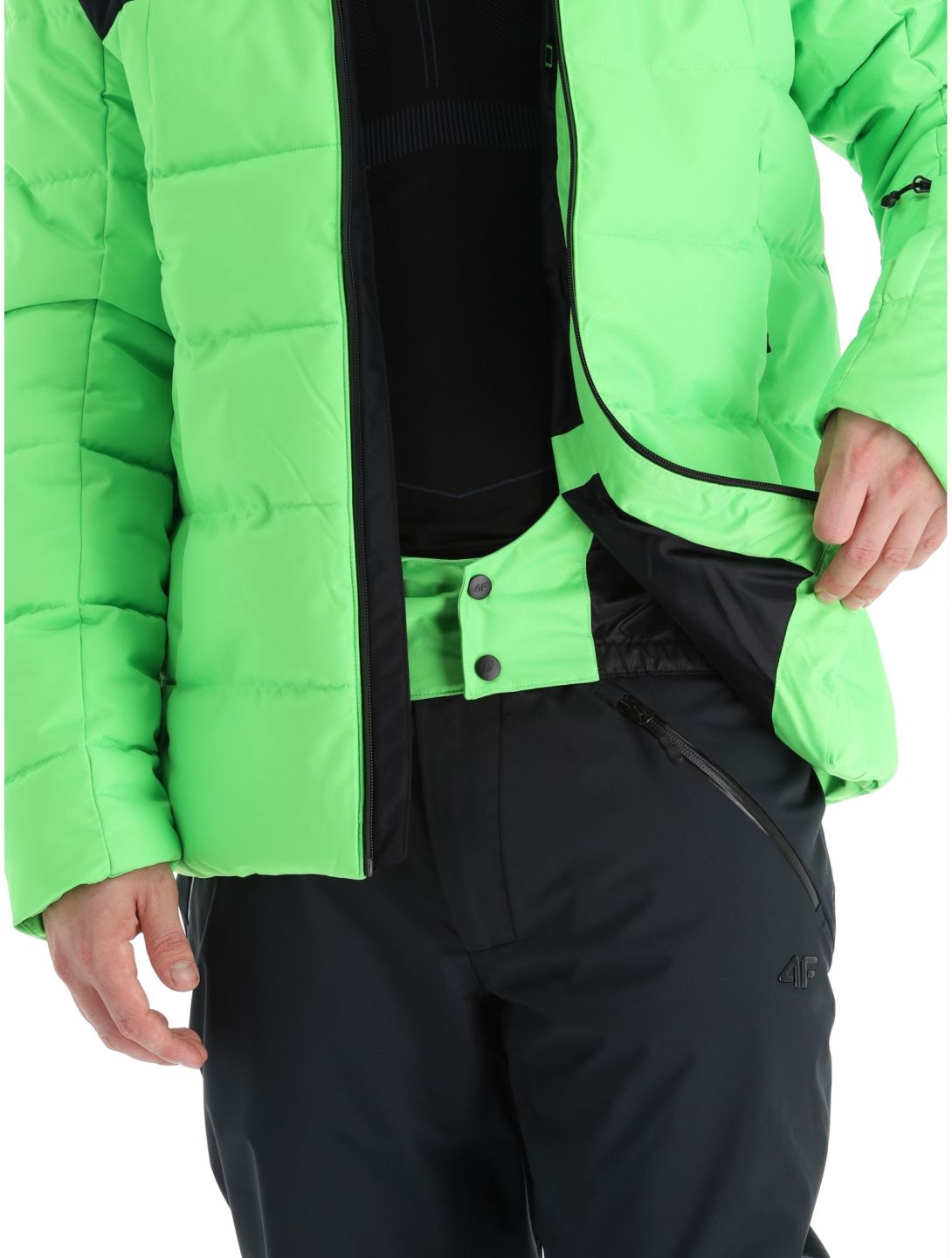 4F, Technical Jacket  M307 Skijacke Herren Canary Green grün 