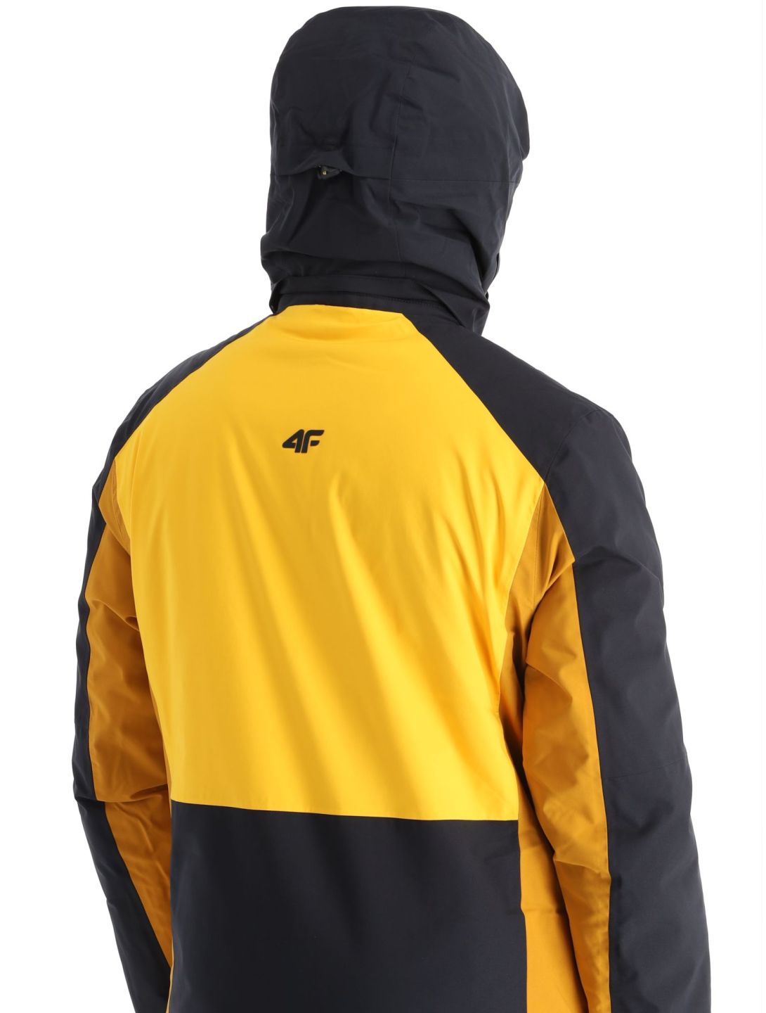 4F, Technical Jacket  M345 Skijacke Herren Yellow braun, gelb, schwarz 