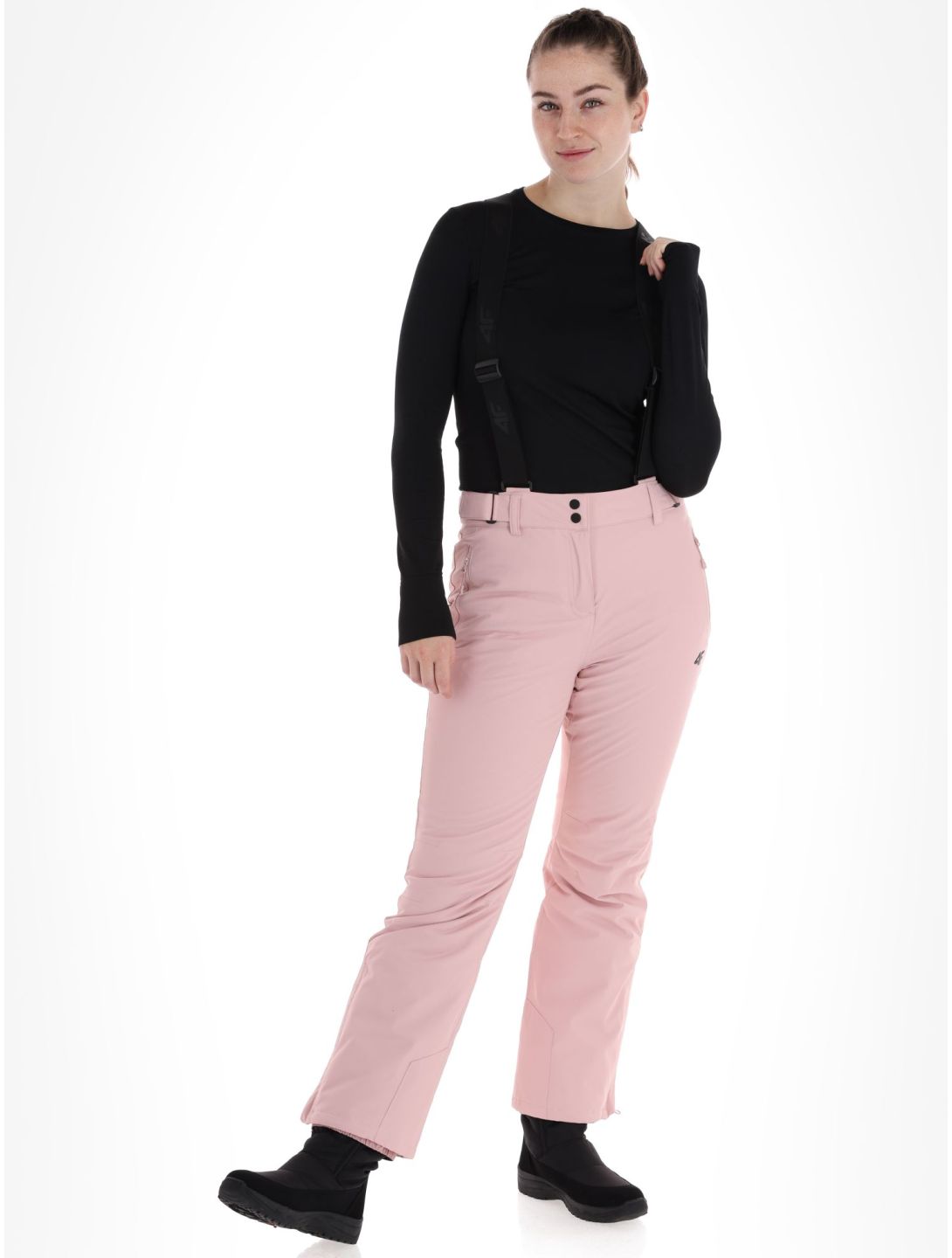 4F, Trousers Fnk  F419 Skihose Damen Light Pink rosa 