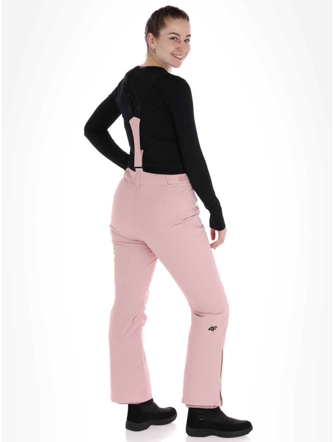 4F, Trousers Fnk  F419 Skihose Damen Light Pink rosa 