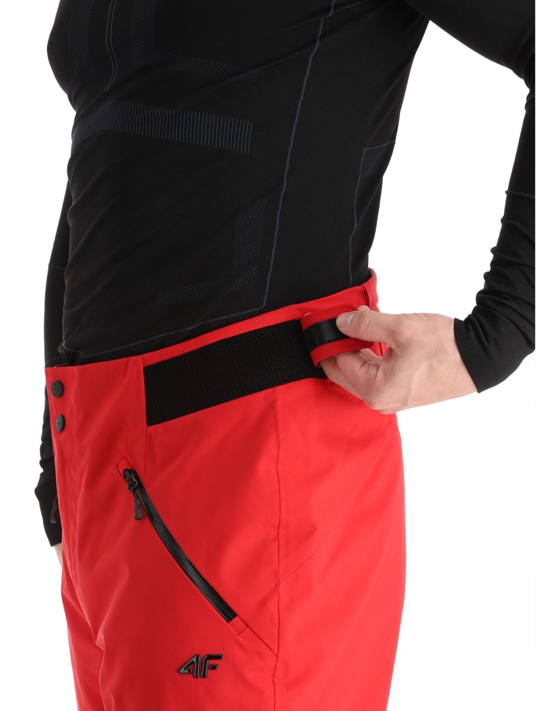 4F, Trousers Fnk  M343 Skihose Herren Dark Red rot 