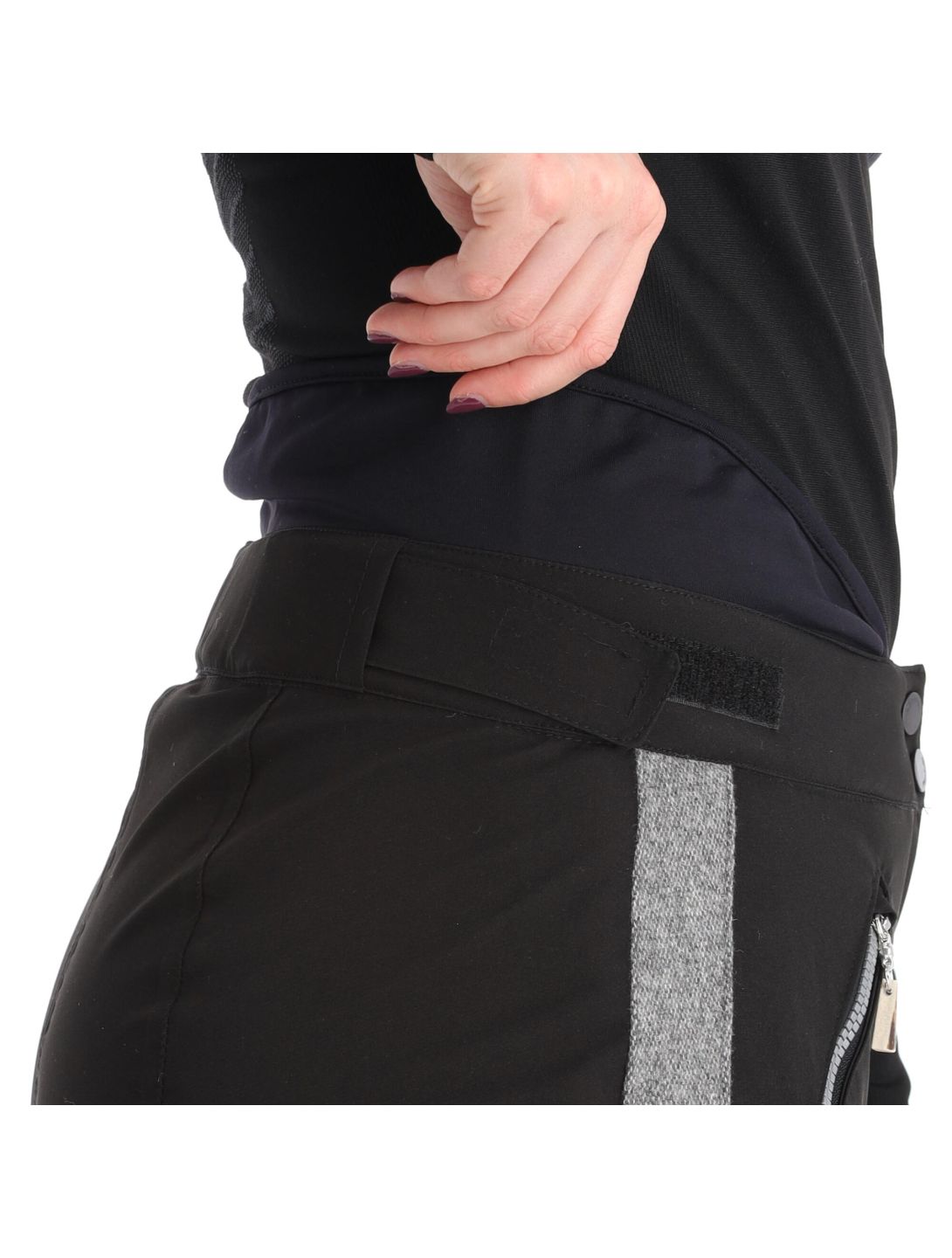 Almgwand, Schusselkopf Skihose Damen grau, schwarz 