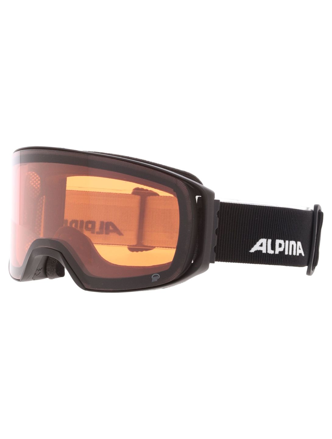 Alpina, Arris Q Skibrille Unisex Black Matt schwarz 