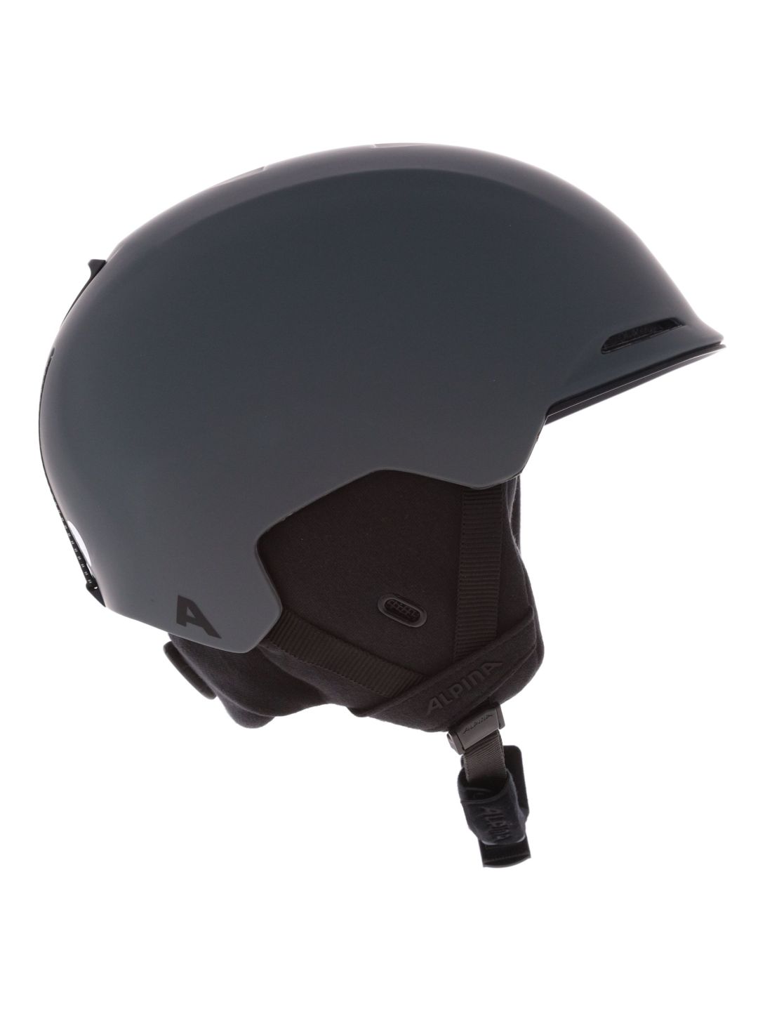 Alpina, Brix Skihelm Unisex Midnight Grey Matt grau 