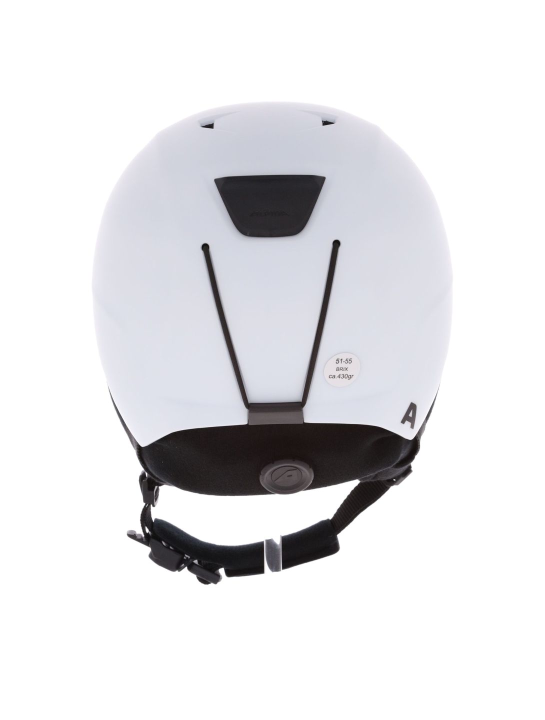 Alpina, Brix Skihelm Unisex White Matt weiß 