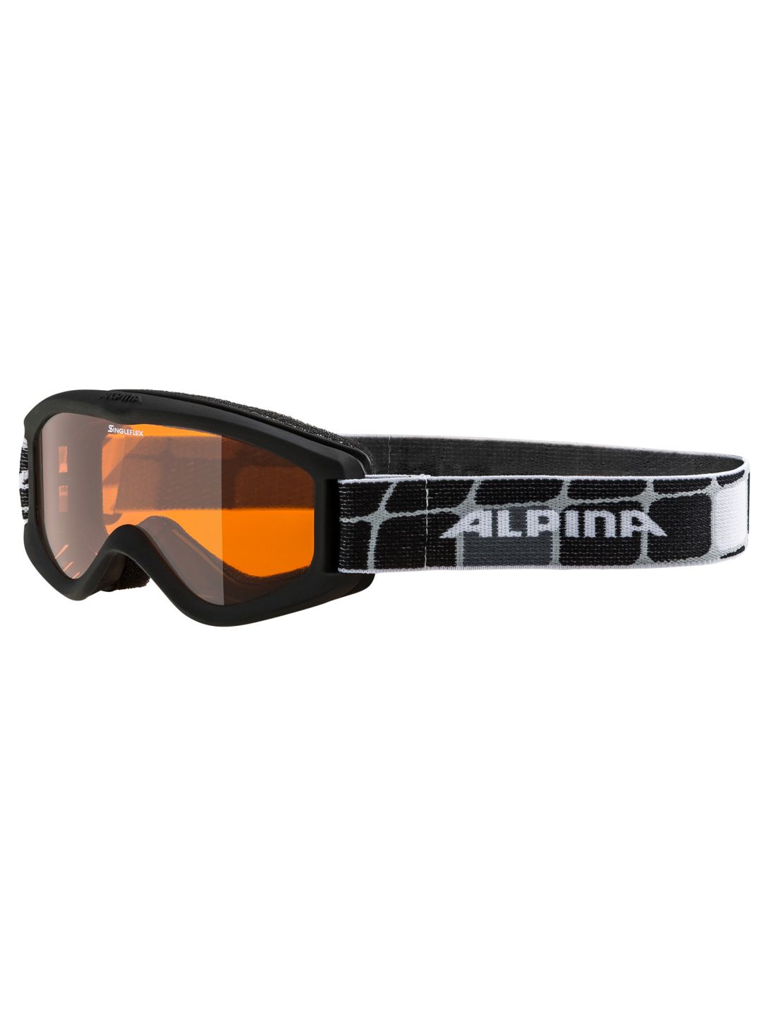 Alpina, Carvy 2.0 Skibrille Kinder Black Matt schwarz 