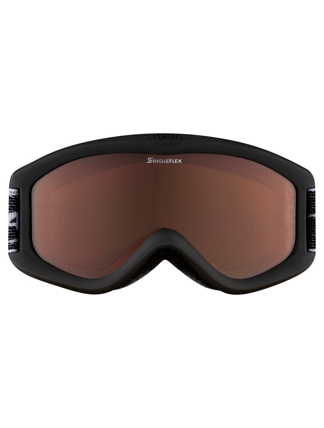 Alpina, Carvy 2.0 Skibrille Kinder Black Matt schwarz 