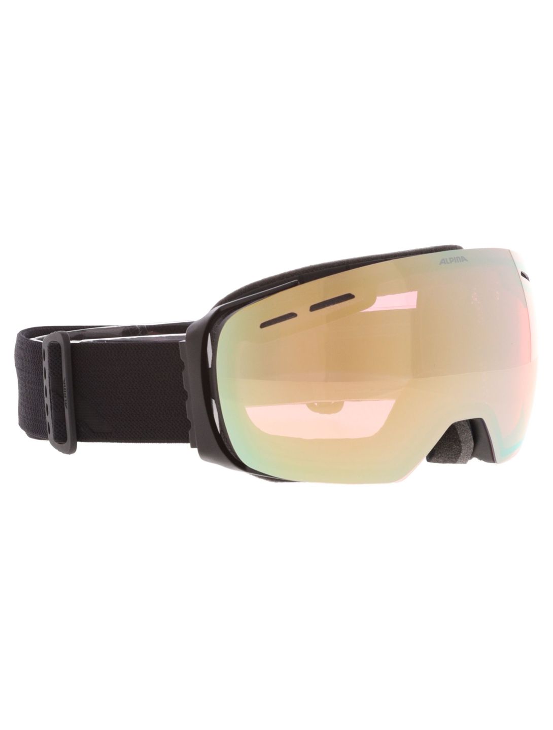 Alpina, Granby Qv Skibrille Unisex Black Matt schwarz 