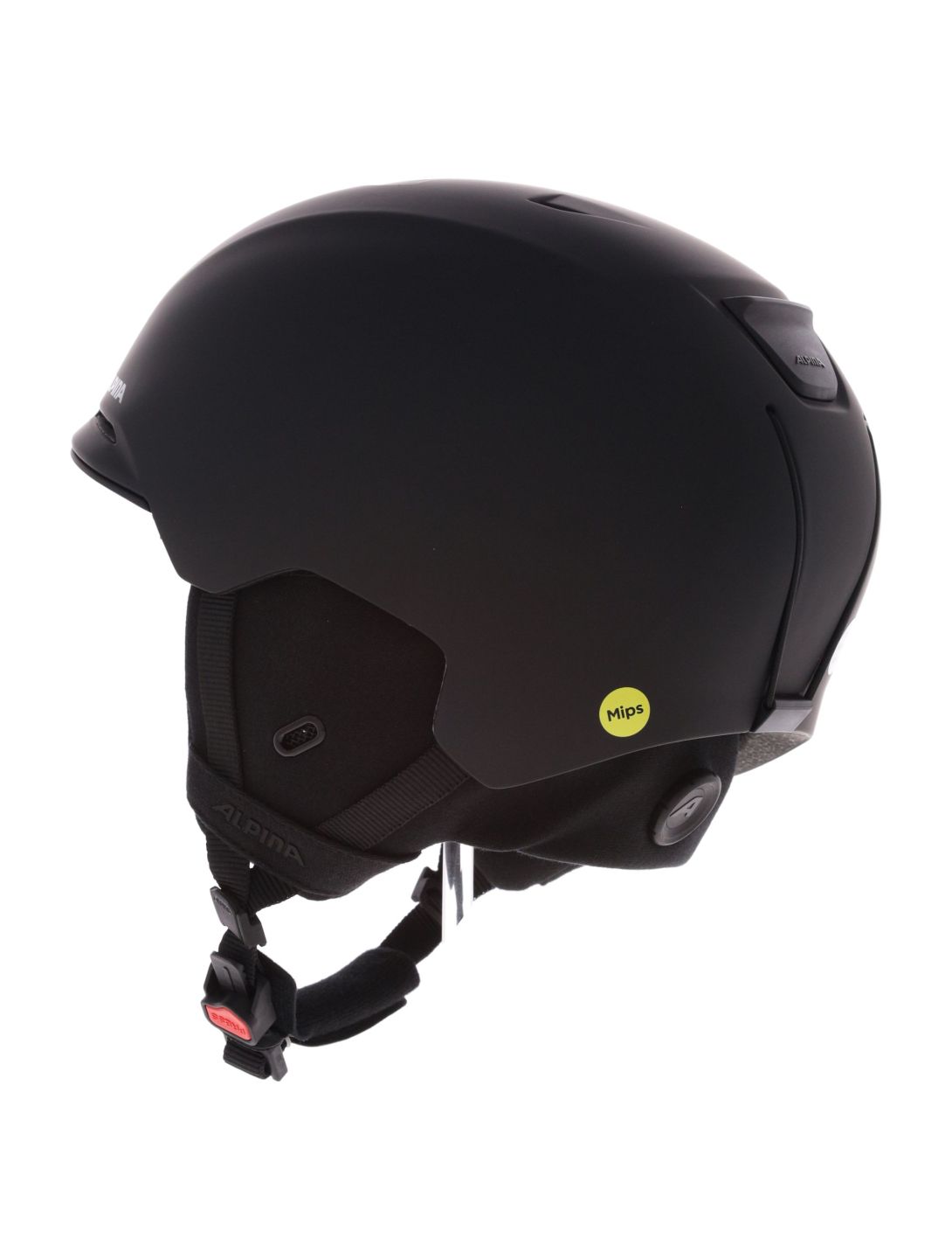 Alpina, Kroon Mips Skihelm Unisex Black Matt schwarz 