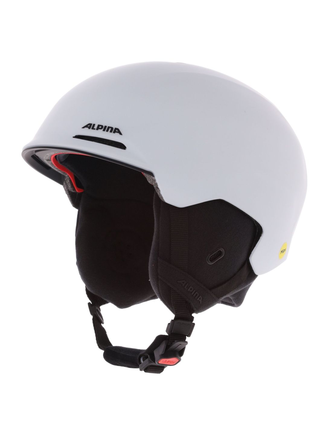 Alpina, Kroon Mips Skihelm Unisex White Matt weiß 