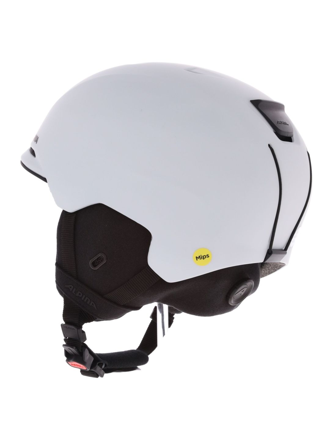 Alpina, Kroon Mips Skihelm Unisex White Matt weiß 