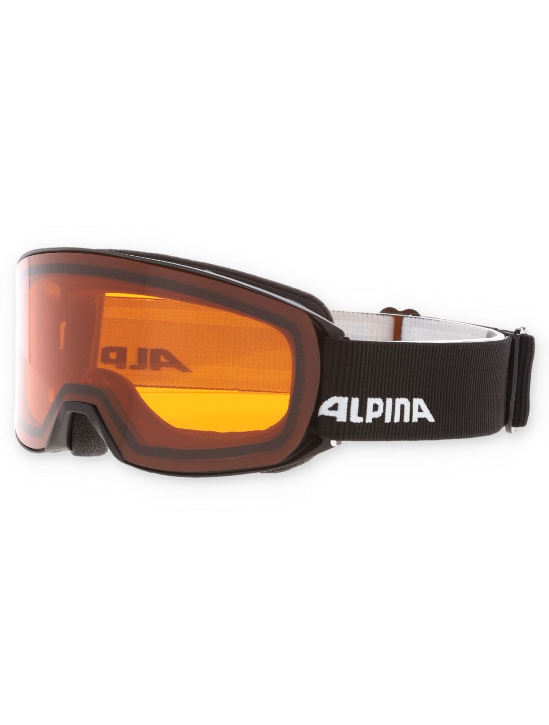 Alpina, Nakiska Skibrille Unisex Black Matt schwarz 