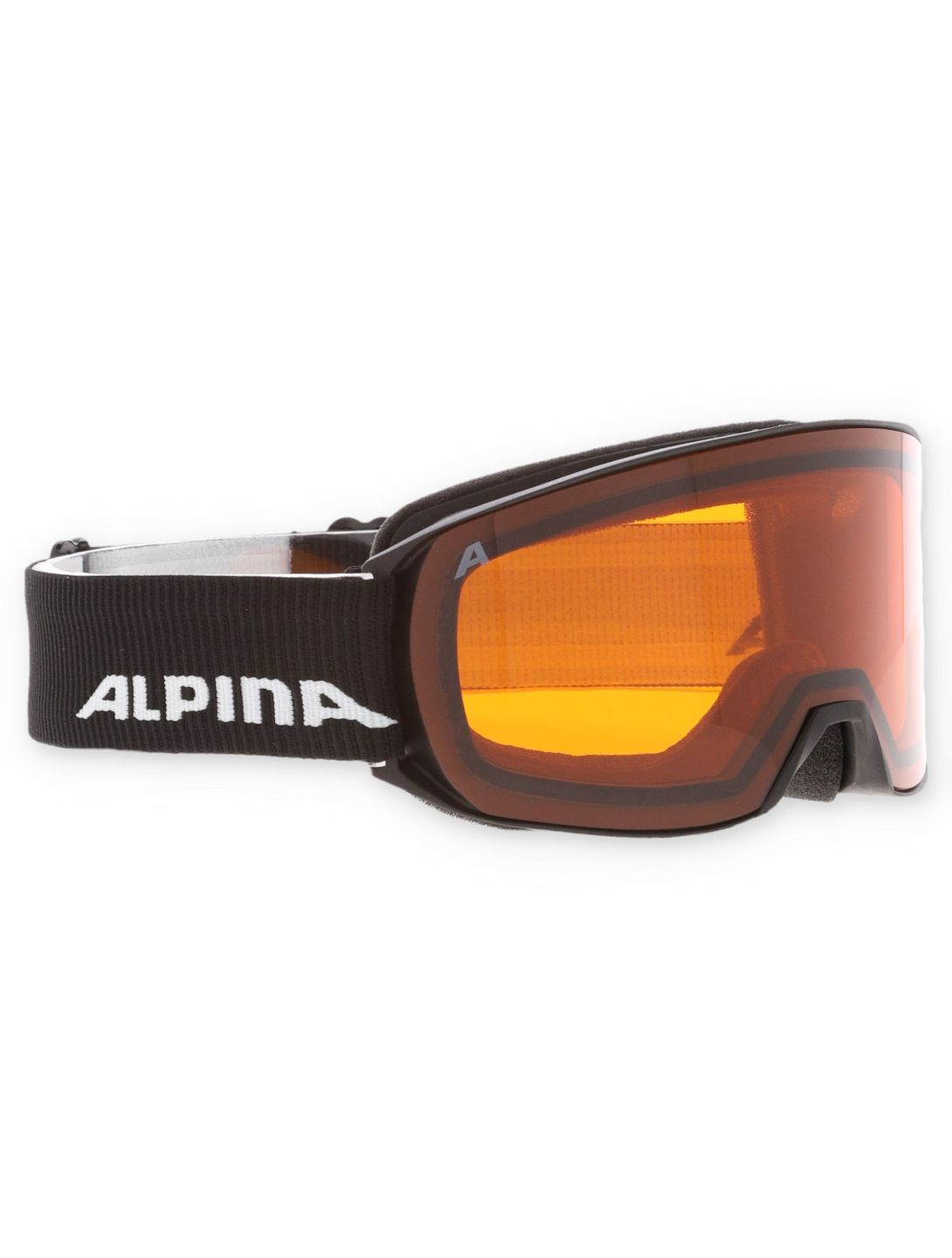 Alpina, Nakiska Skibrille Unisex Black Matt schwarz 