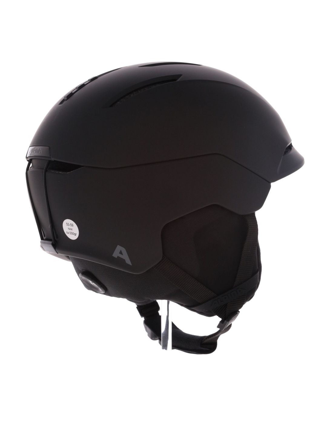 Alpina, Nax Skihelm Unisex Black Matt schwarz 