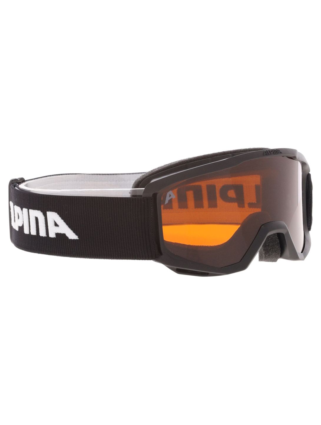 Alpina, Piney Skibrille Kinder Black schwarz 