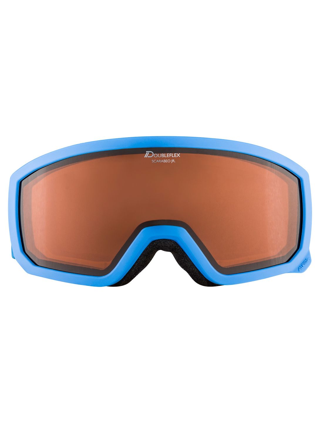 Alpina, Scarabeo Jr. Skibrille Kinder Light Blue Matt blau 