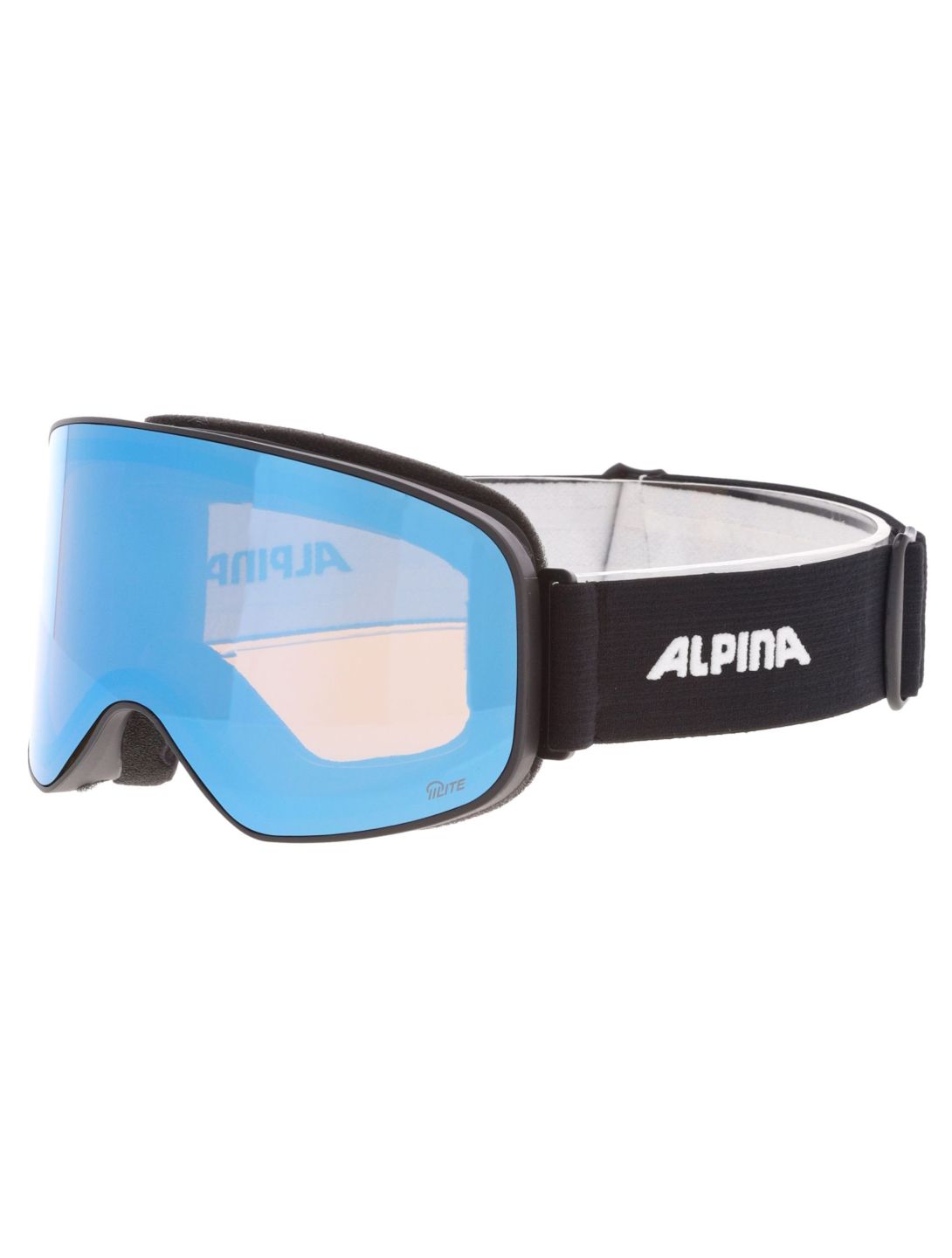 Alpina, Slope Q-Lite Skibrille Unisex Black Matt schwarz 