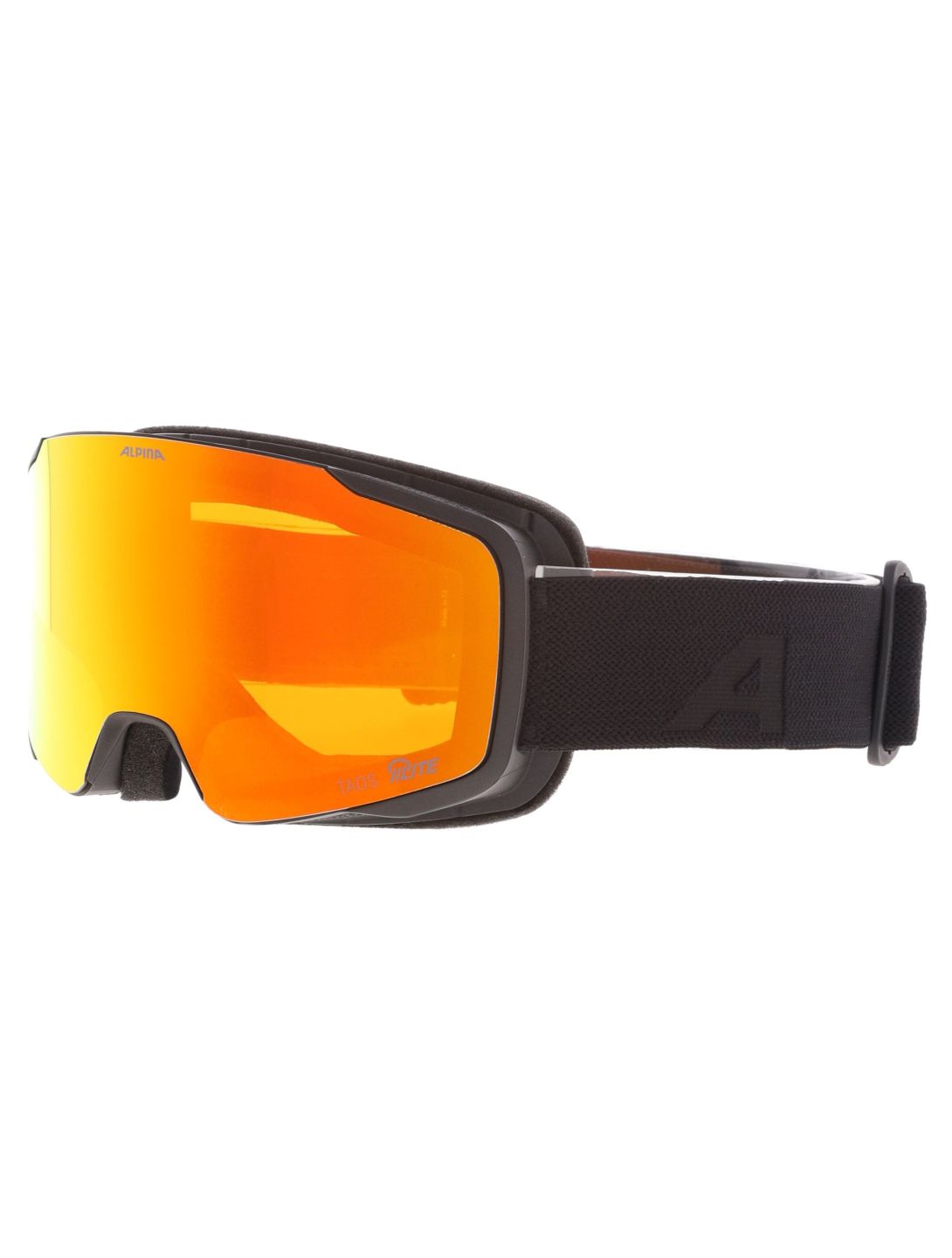 Alpina, Taos Q-Lite Skibrille Unisex Black Matt schwarz 