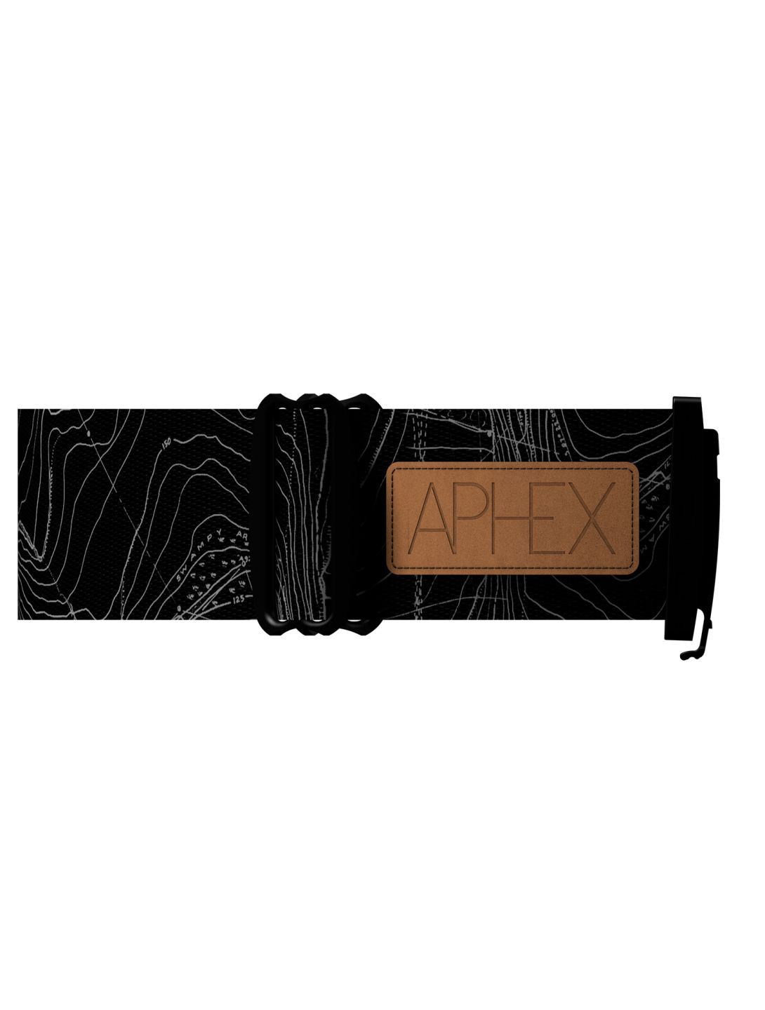 Aphex, Strap Skibrille Unisex Map schwarz 