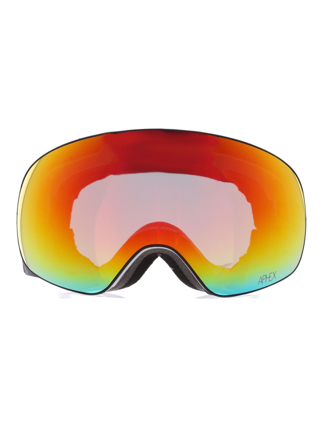 Aphex, XPR Skibrille extra Linse Unisex Matt White - Revo Red Lens rot, weiß 