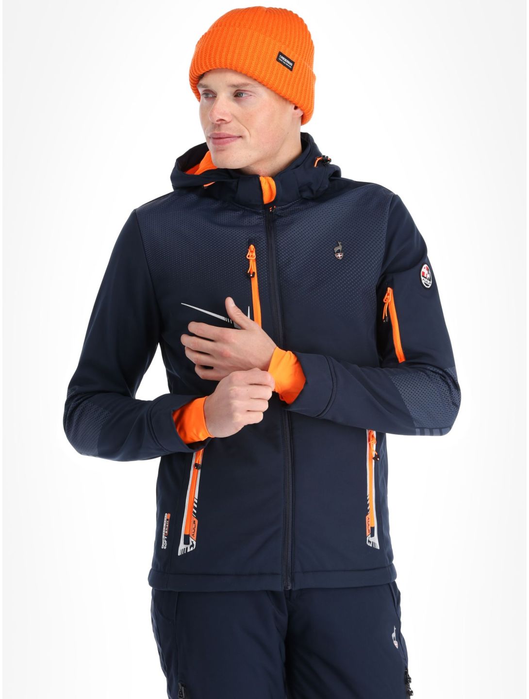 Aulp, Nevim Softshell Skijacke Herren Navy blau 