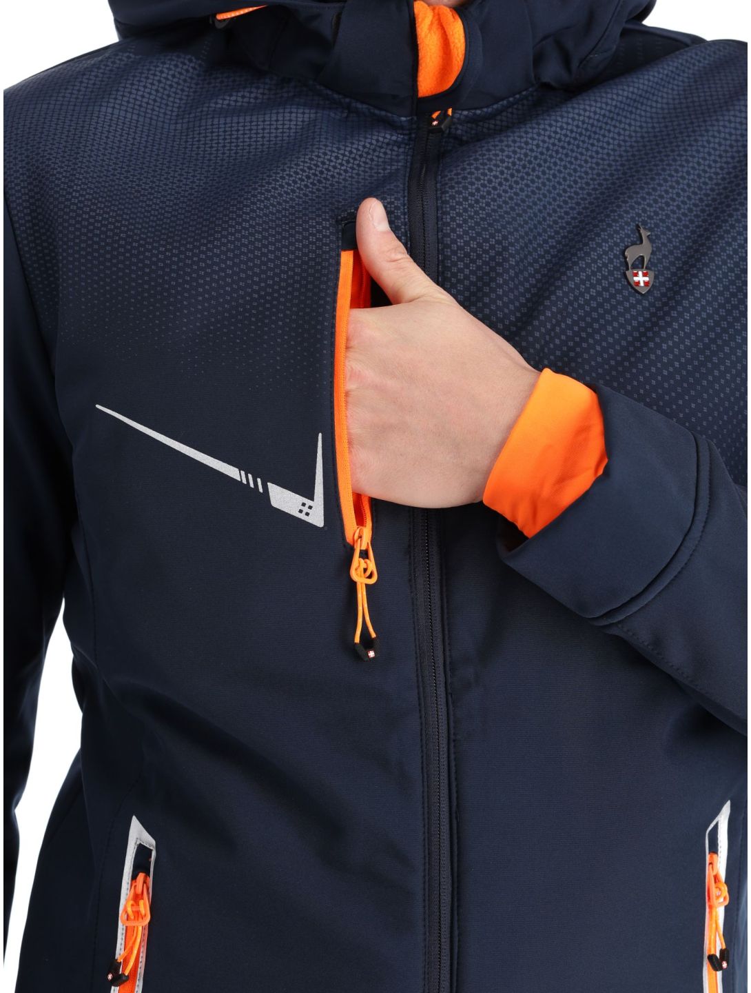 Aulp, Nevim Softshell Skijacke Herren Navy blau 