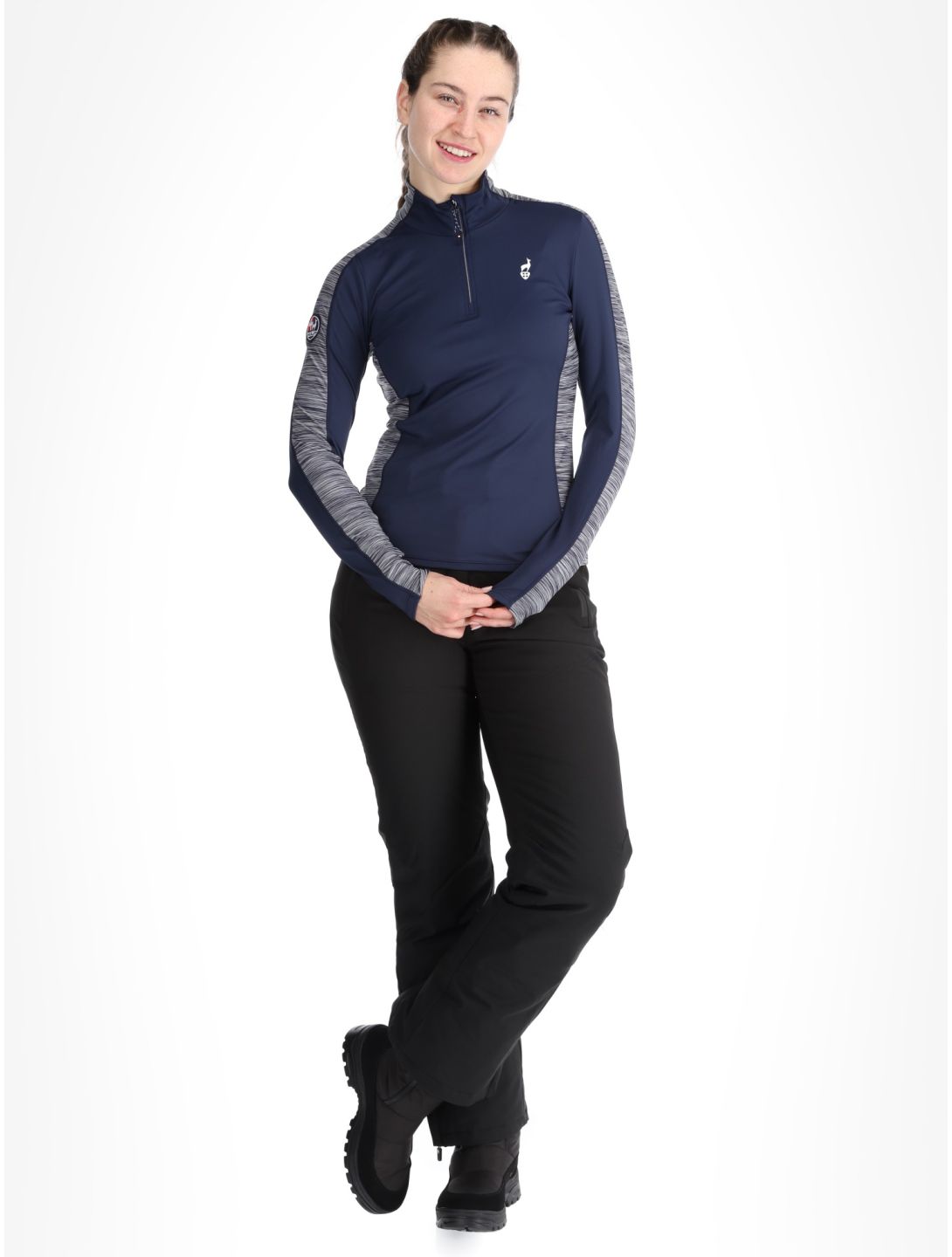 Aulp, Sosso Pullover Damen Navy blau 