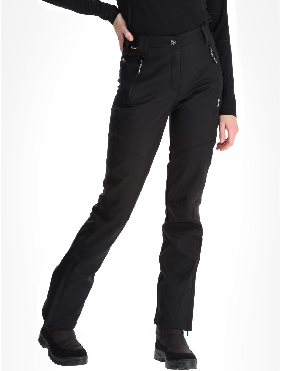 Aulp, Vinie Softshell Skihose Damen Black schwarz 