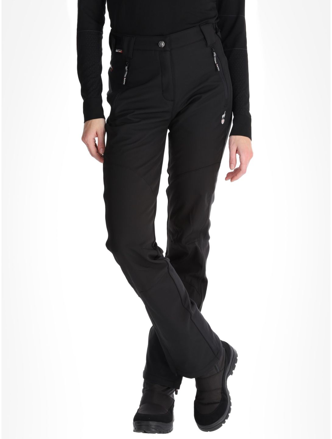 Aulp, Vinie Softshell Skihose Damen Black schwarz 