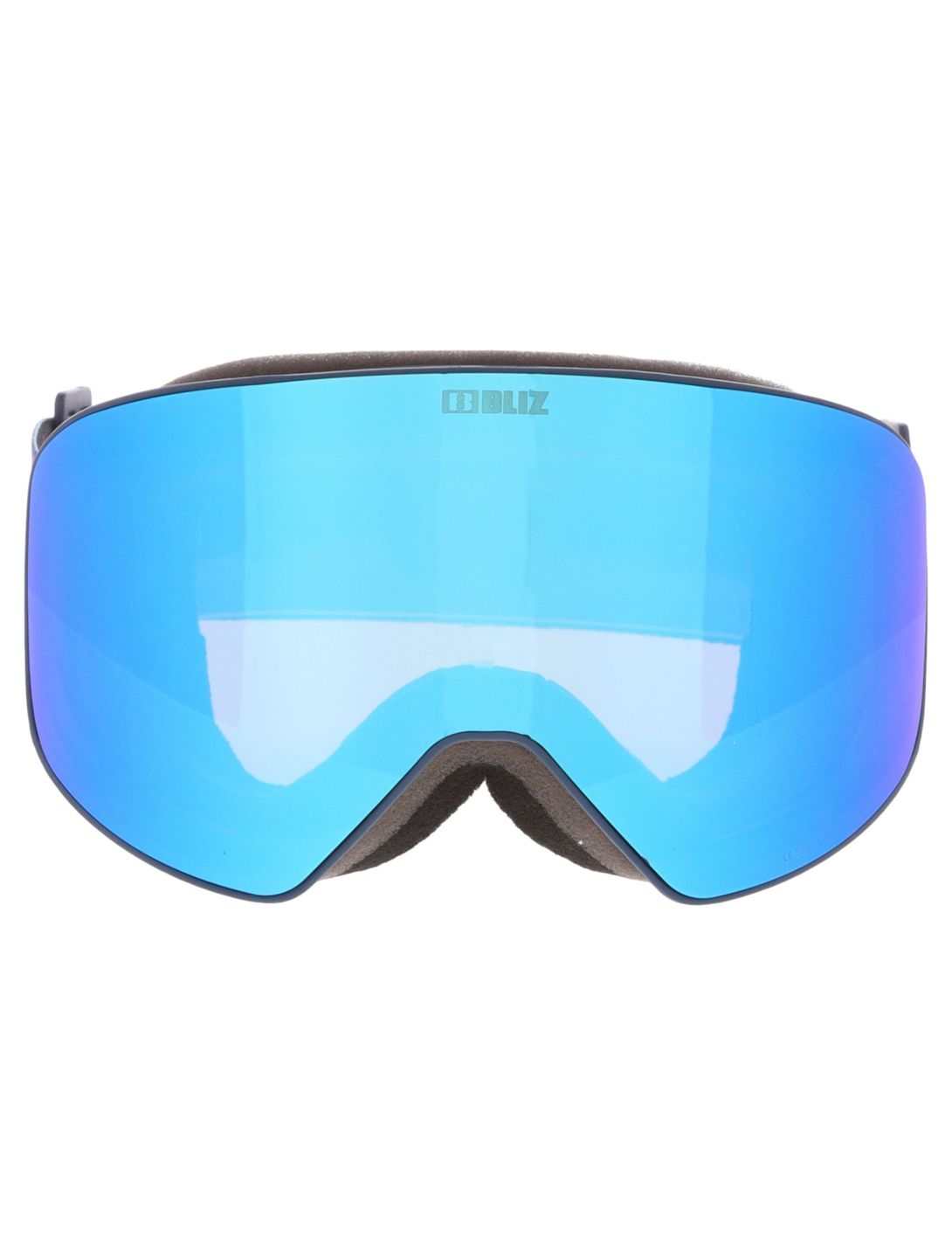 Bliz, Flow Skibrille Unisex Matte Blue - Brown w Blue Multi blau 