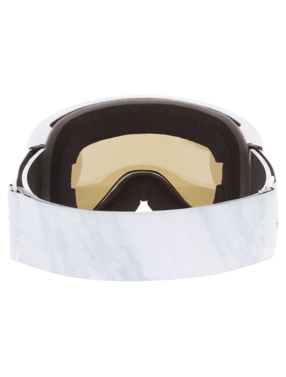 Bliz, Flow Skibrille Unisex Matte White - Brown w Pink Multi weiß 