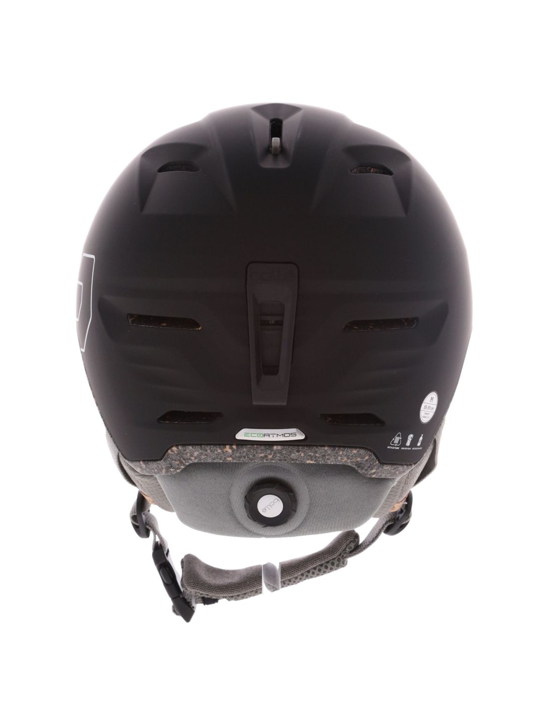 Bollé, Eco Atmos Skihelm Unisex Black Matte schwarz 