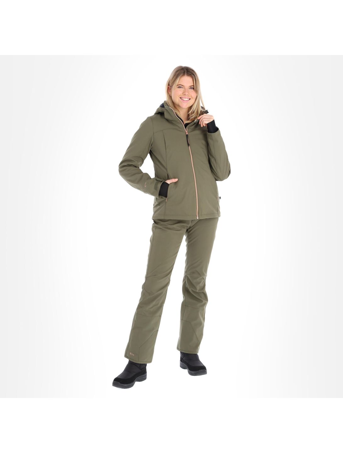 Brunotti, Aries Women Softshelljacket Softshell Skijacke Damen sprout grün