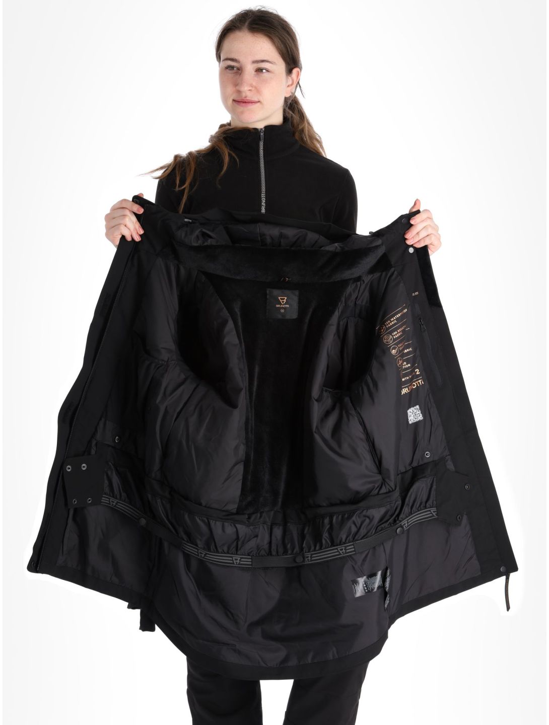 Brunotti, Bombini Skijacke Damen Black schwarz 