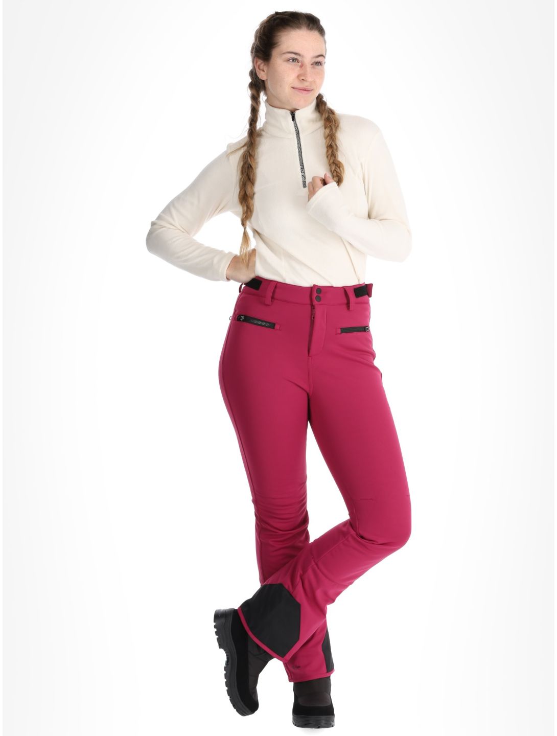 Brunotti, Coldlake Softshell Skihose Damen Fuchsia violett 