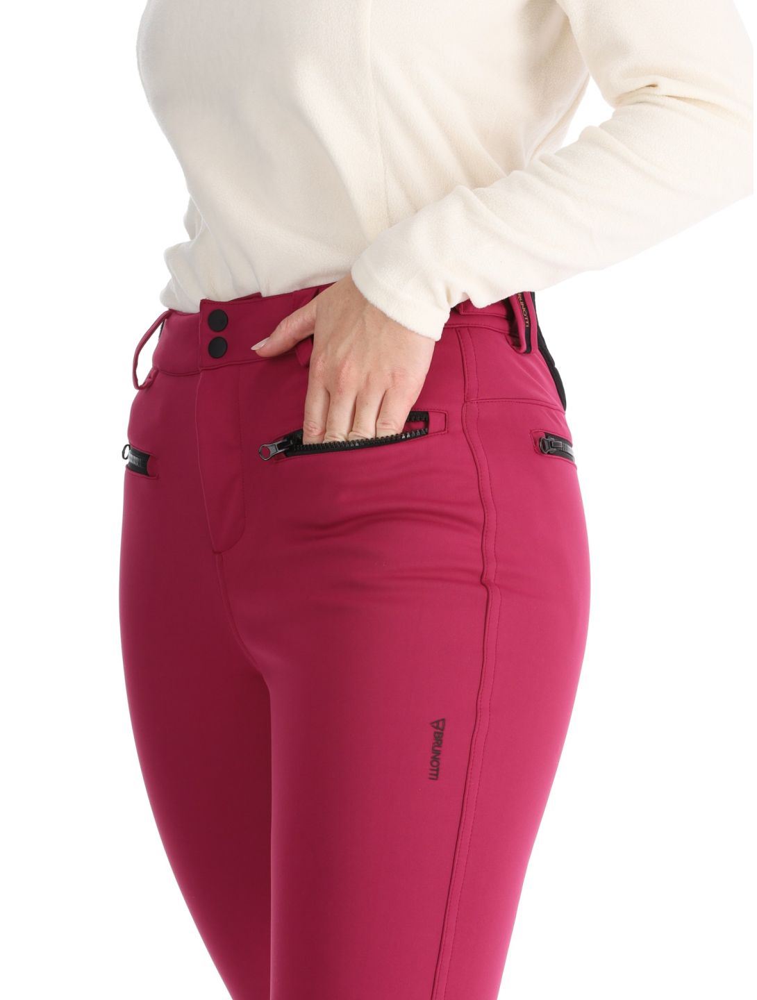 Brunotti, Coldlake Softshell Skihose Damen Fuchsia violett 