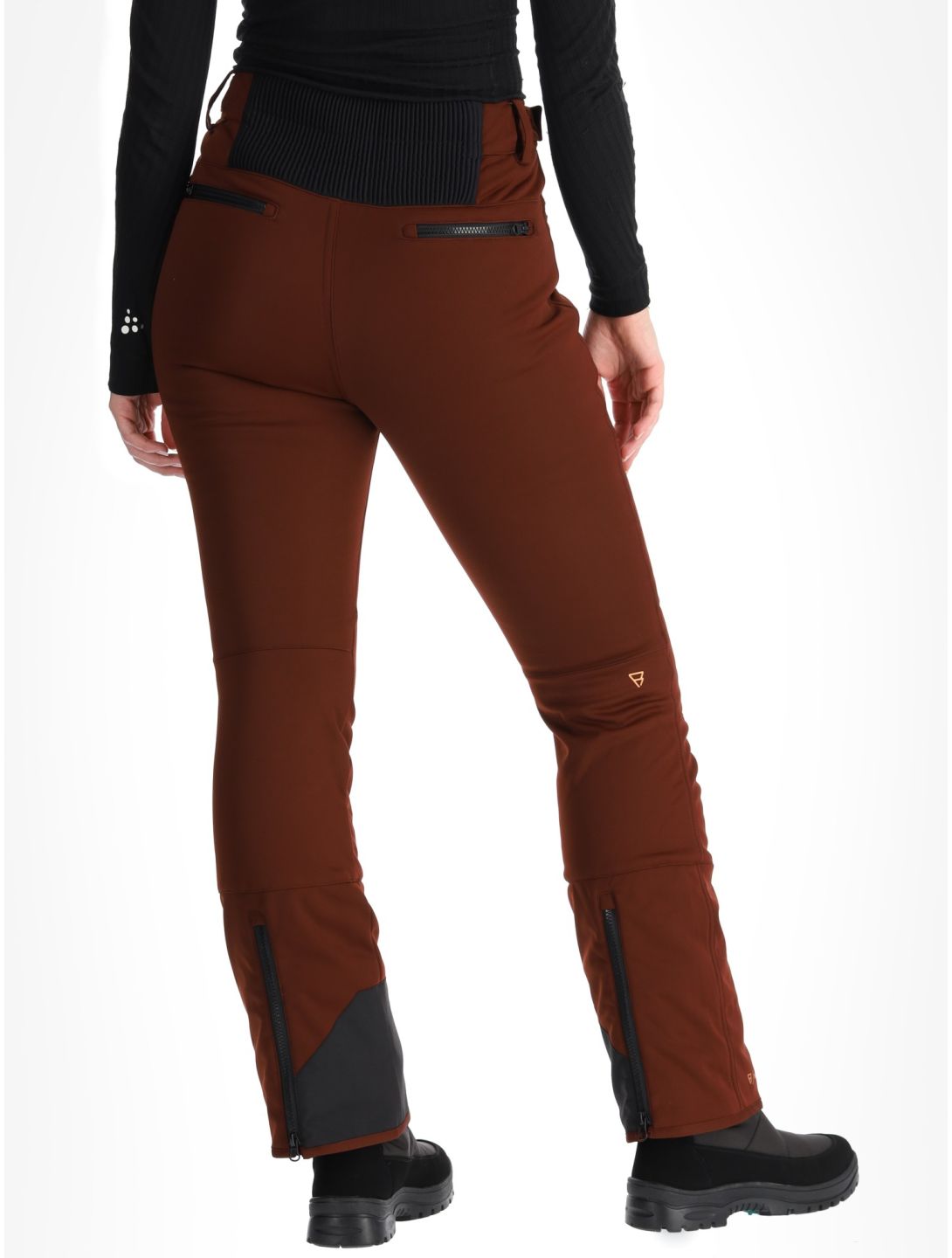 Brunotti, Coldlake Softshell Skihose Damen Port rot 