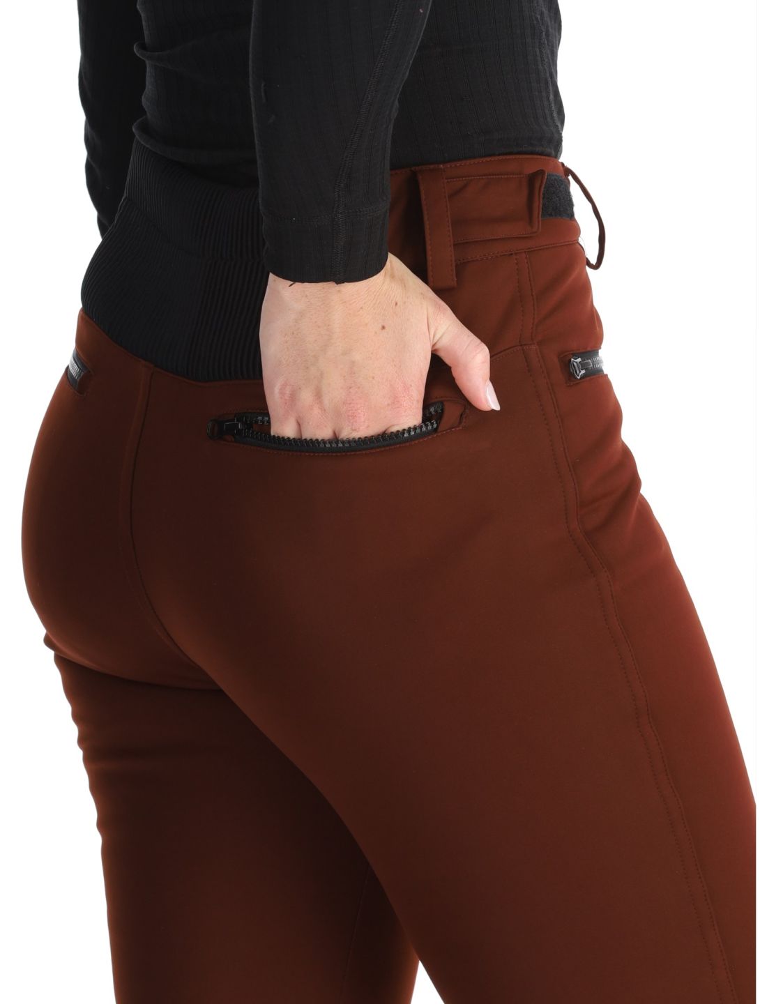 Brunotti, Coldlake Softshell Skihose Damen Port rot 