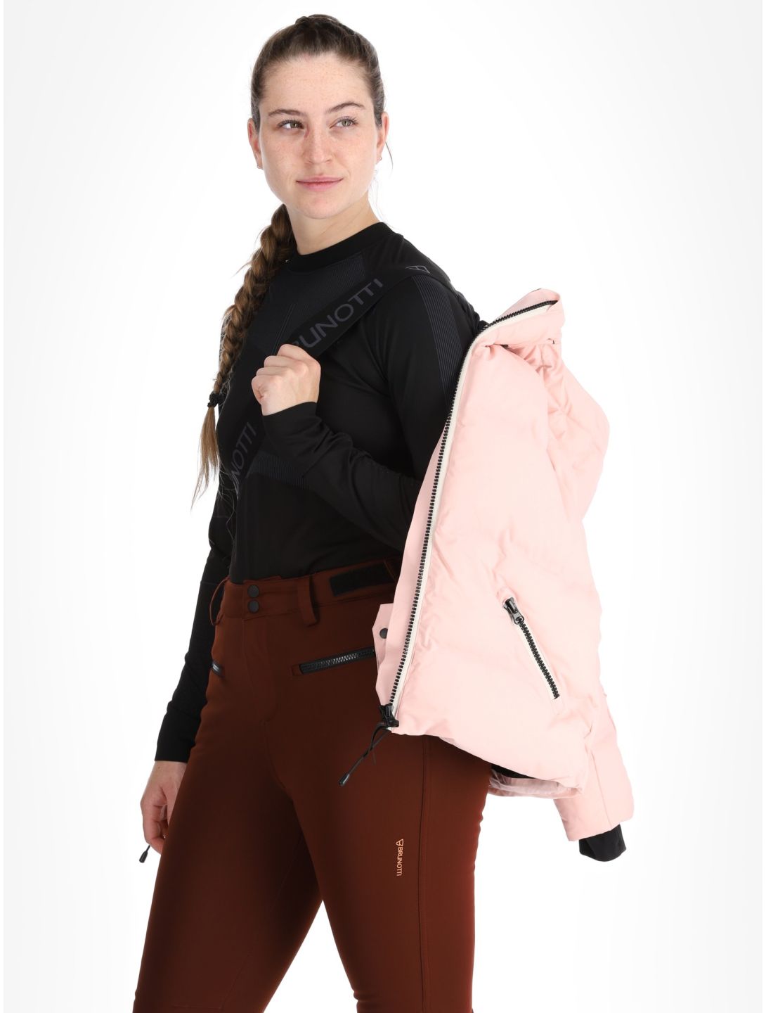 Brunotti, Cypress Skijacke Damen Soft Pink rosa 