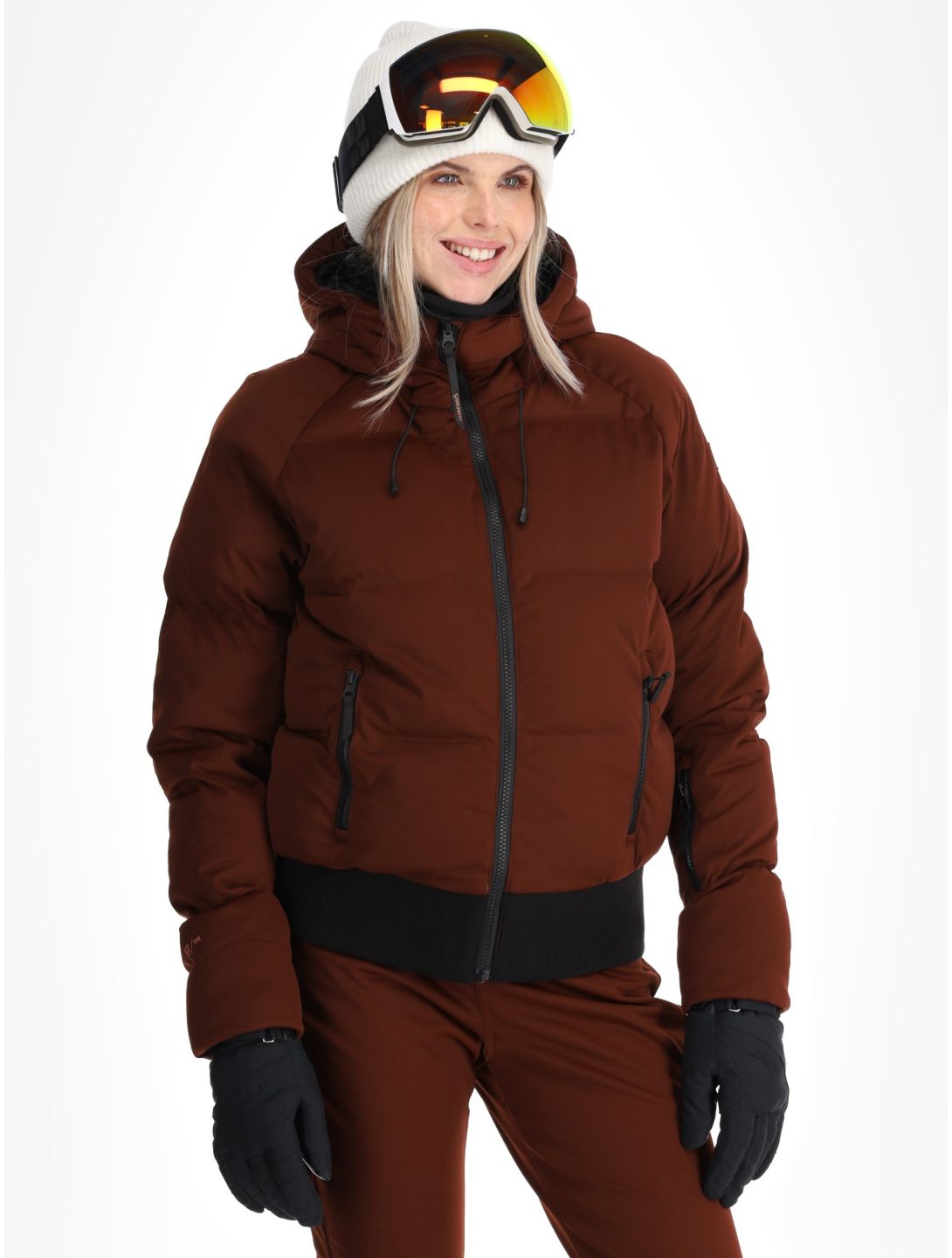 Brunotti, Firecrown Skijacke Damen Port rot 