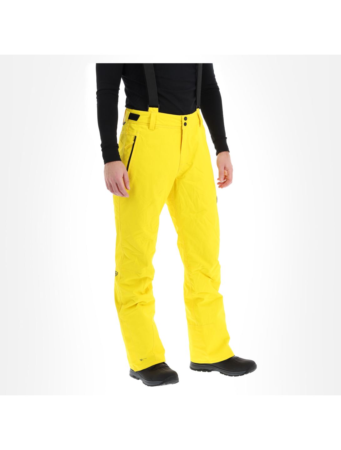 Brunotti, Footstrap Mens Snowpants Skihose Herren cyber gelb