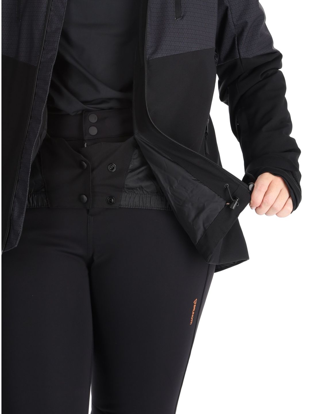 Brunotti, Lattea Skijacke Damen Black schwarz 