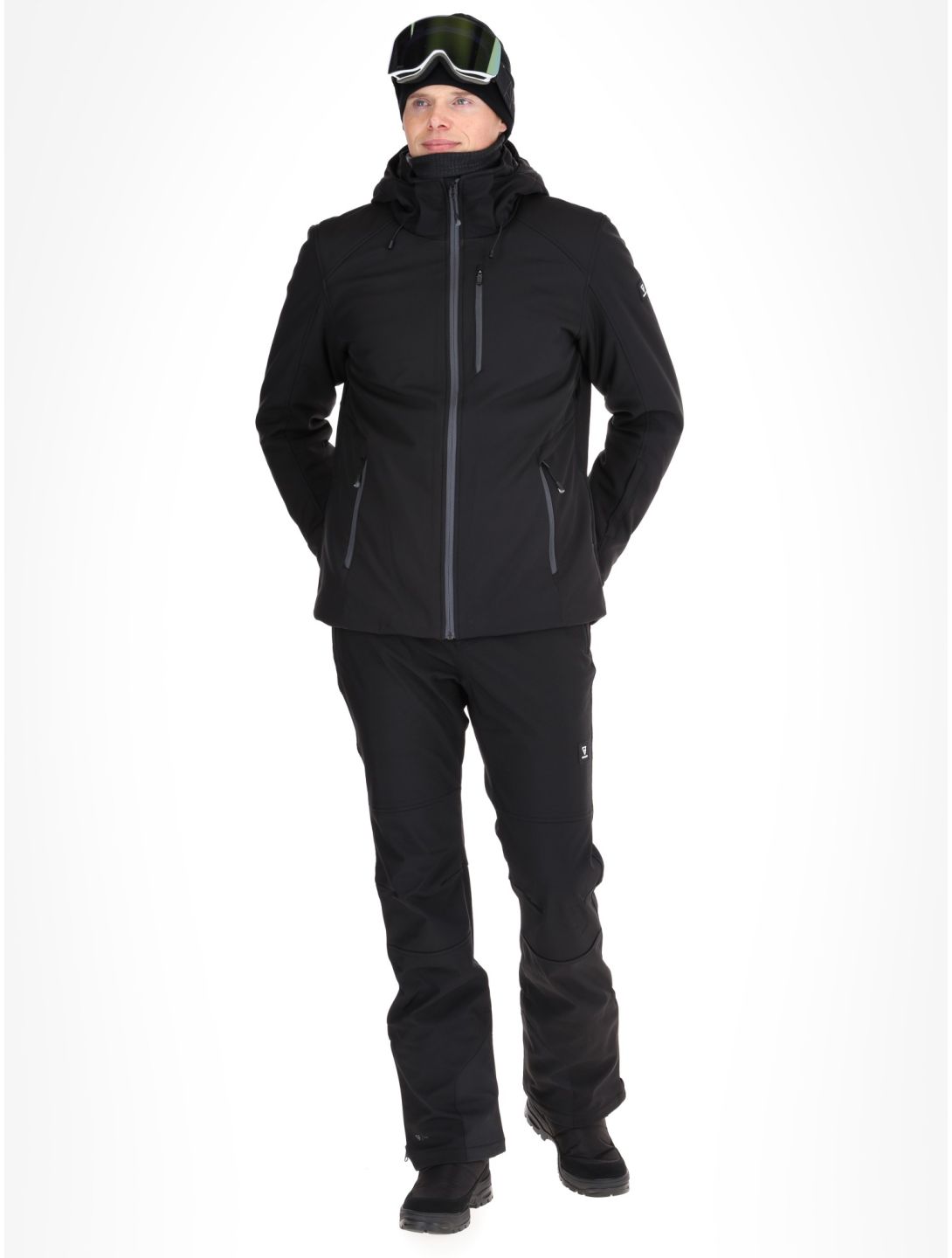 Brunotti, Marsala-N Softshell Skijacke Herren Black schwarz 