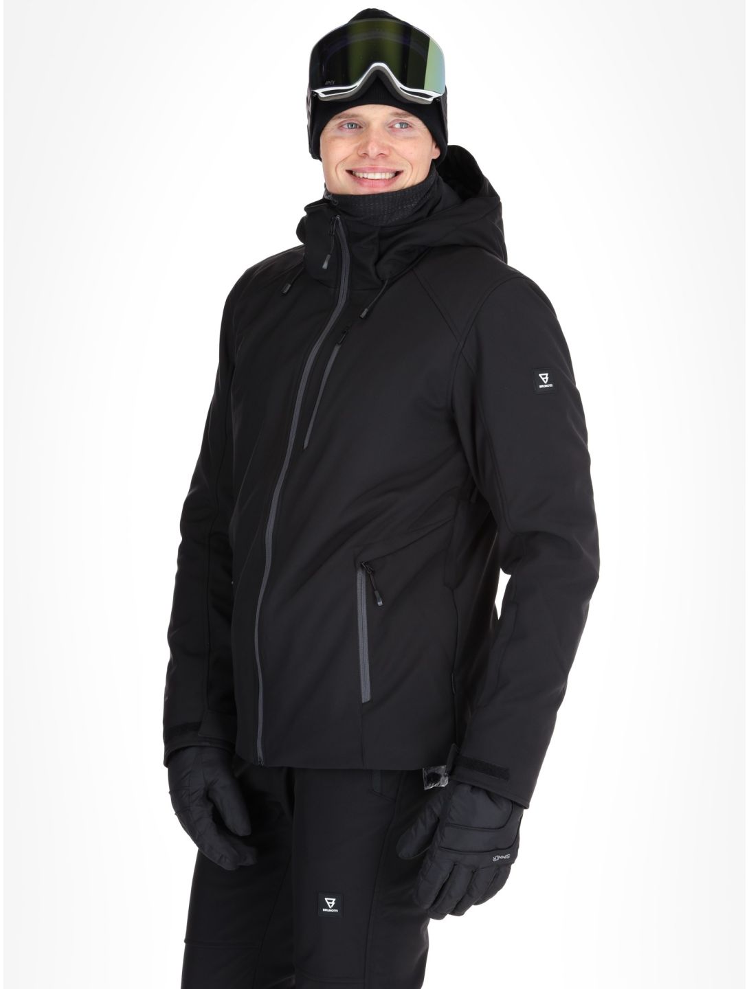 Brunotti, Marsala-N Softshell Skijacke Herren Black schwarz 