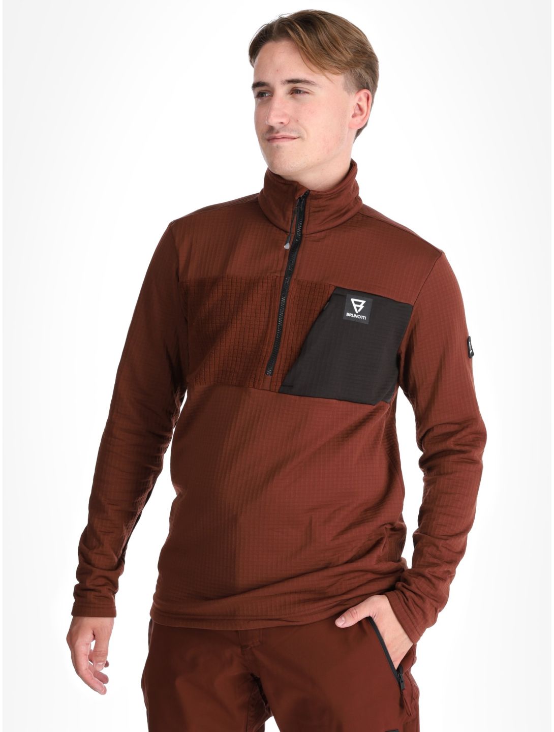 Brunotti, Mattia Pullover Herren Port rot 