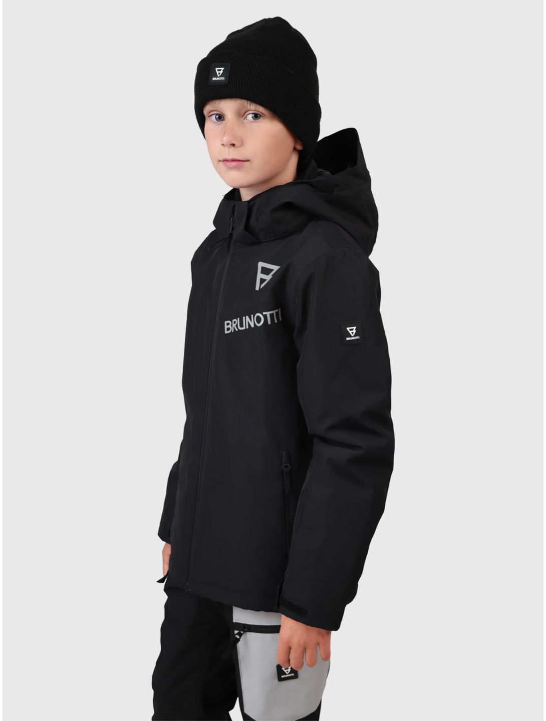 Brunotti, Navigaty Skijacke Kinder Black schwarz 