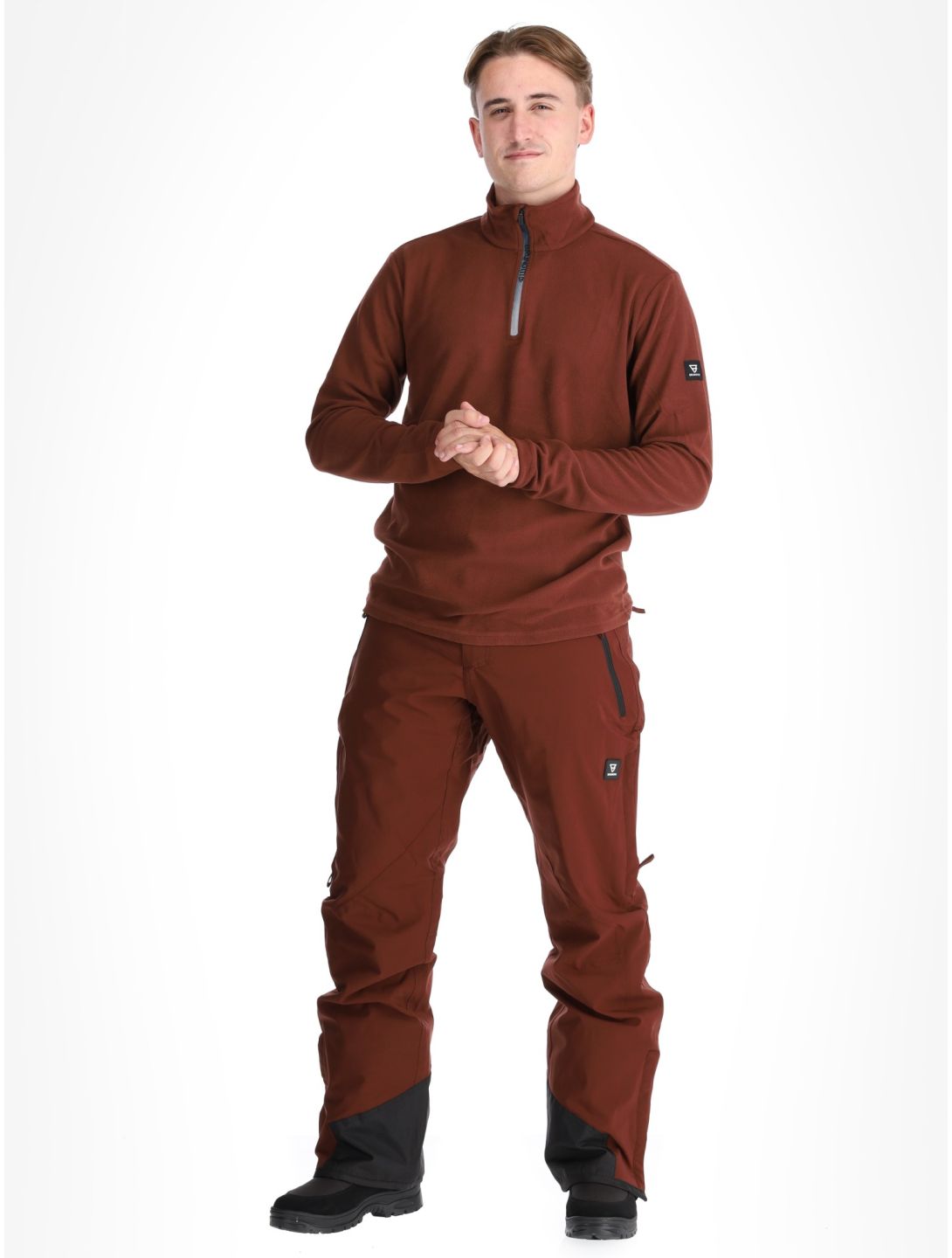 Brunotti, Tenno Pullover Herren Port rot 