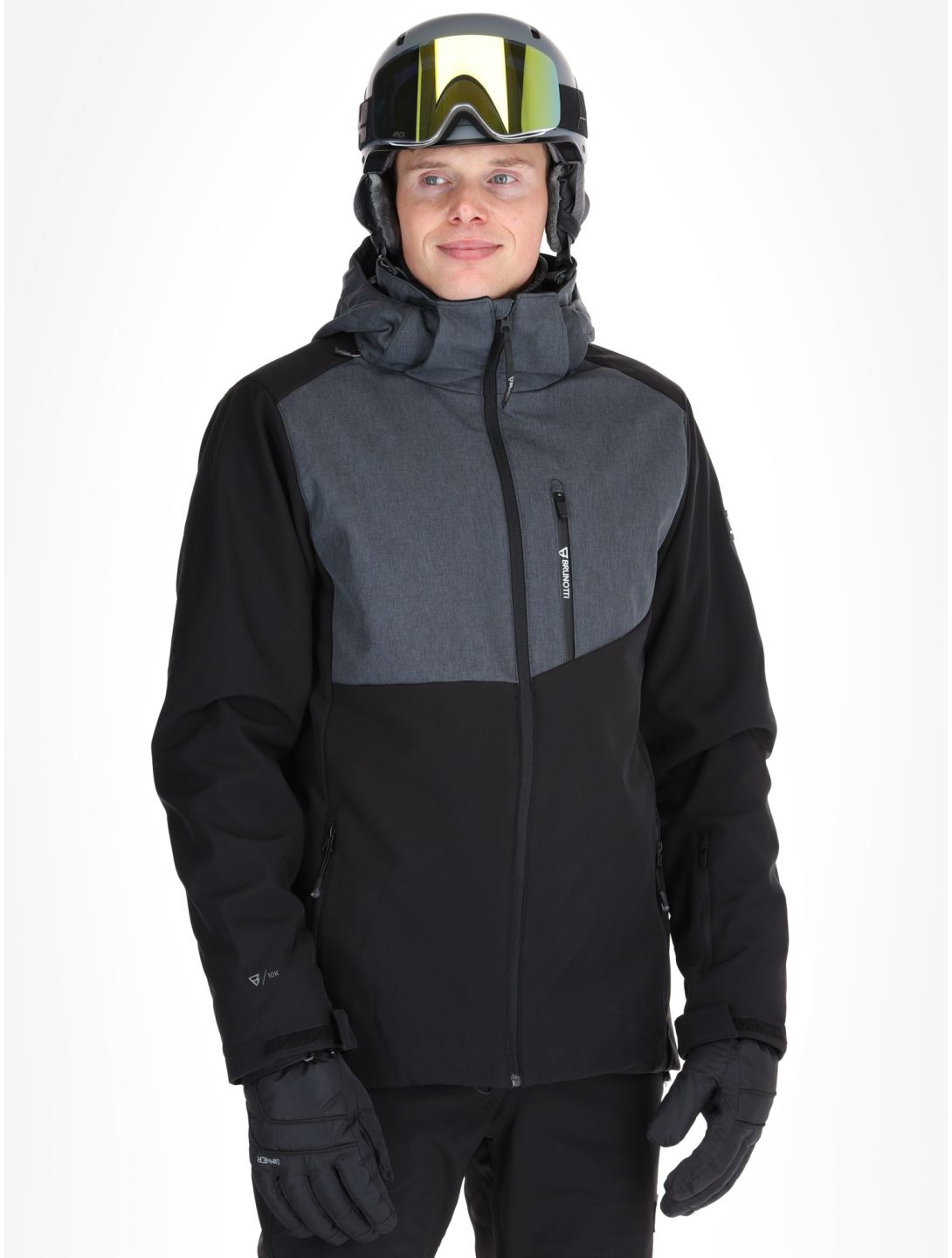 Brunotti, Twinstroke Softshell Skijacke Herren Black schwarz 